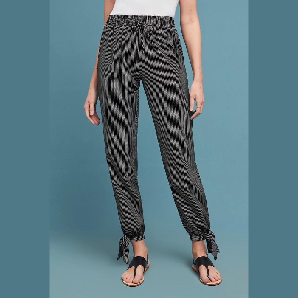 Anthropologie Harlyn Kiruna Ankle-Tie Pants